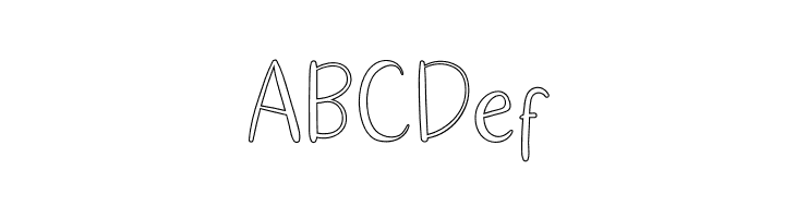 Kido Project Outline  Free Fonts Download