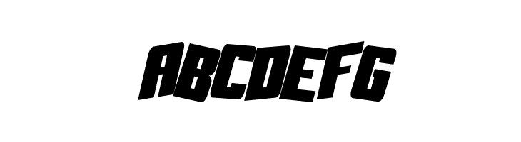 Aftershock Debris CondSolid Italic  Free Fonts Download