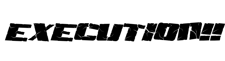 Aftershock Debris Italic  Free Fonts Download