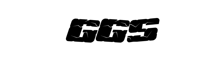 Aftershock Debris Italic  Free Fonts Download