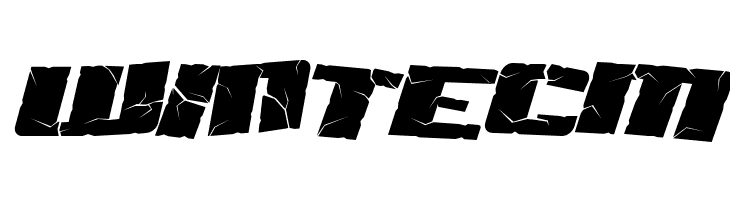 Aftershock Debris Italic  Free Fonts Download