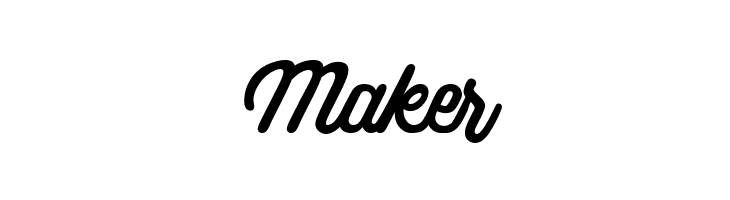 Maker Theon Regular Font