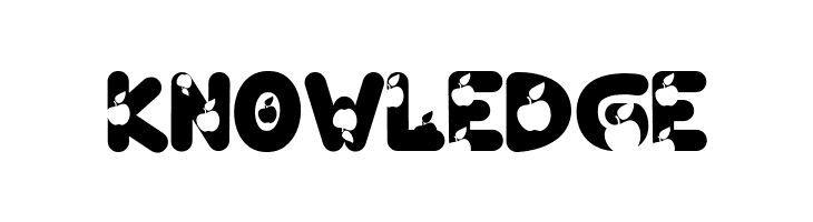 An Apple  Free Fonts Download