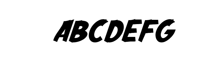 Thorn Blade Italic  Free Fonts Download