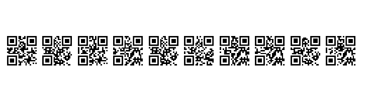 QR font tfb  Free Fonts Download