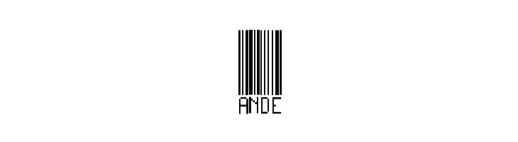 BARCODE TFB  Free Fonts Download