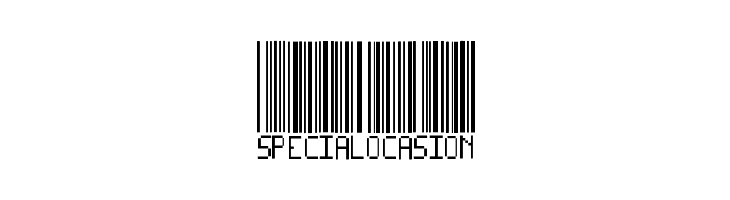 BARCODE TFB  Free Fonts Download