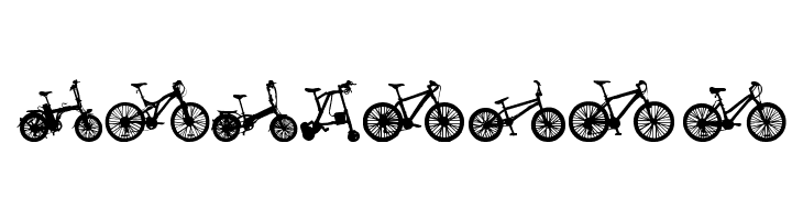 bicycle tfb  Free Fonts Download