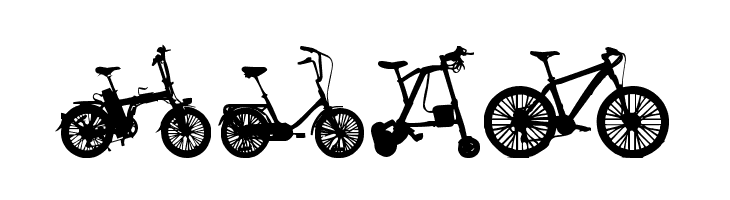 bicycle tfb  Free Fonts Download