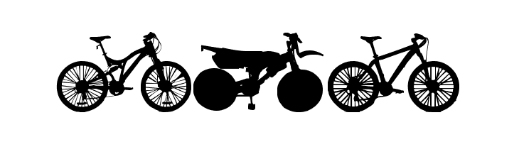 bicycle tfb  Free Fonts Download