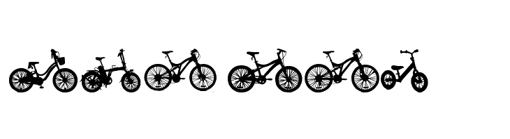 bicycle tfb  Free Fonts Download