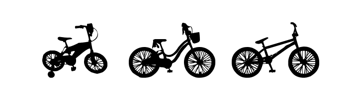 bicycle tfb  Free Fonts Download