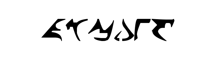 klingon font  Free Fonts Download