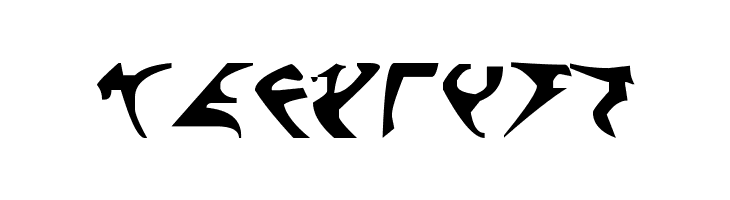 klingon font  Free Fonts Download