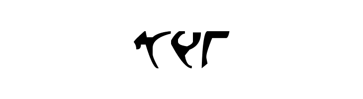 klingon font  Free Fonts Download