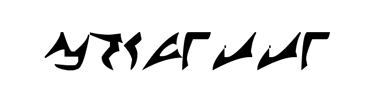 klingon font  Free Fonts Download