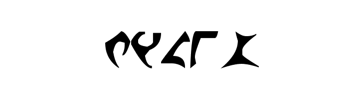 klingon font  Free Fonts Download
