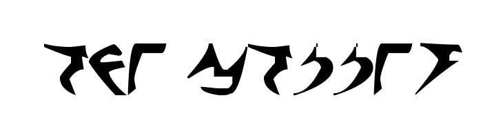 klingon font  Free Fonts Download