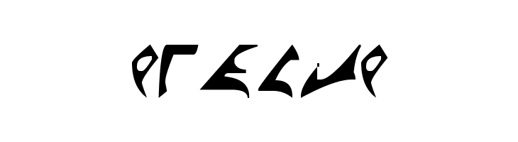 klingon font  Free Fonts Download