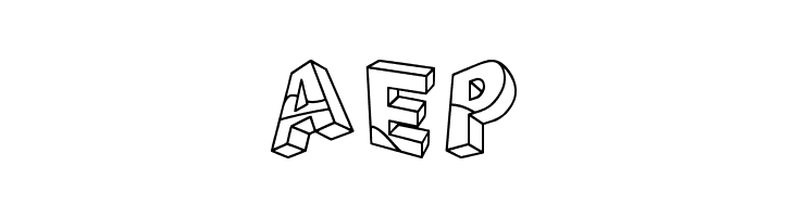 Perspectivo tfb  Free Fonts Download