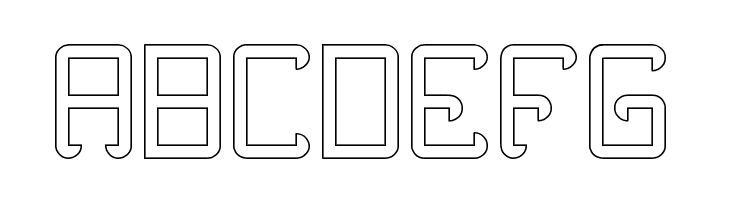 Noxtrey Auf tfb hollow  Free Fonts Download