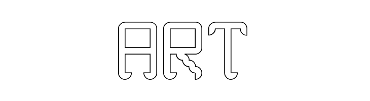 Noxtrey Auf tfb hollow  Free Fonts Download