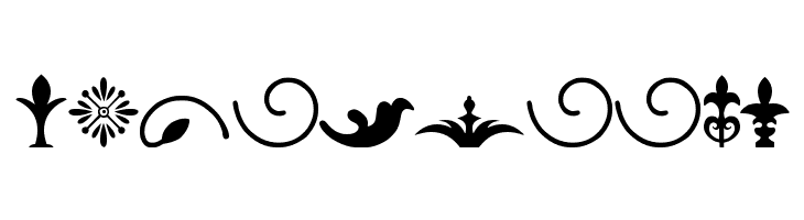 ornaments  Free Fonts Download