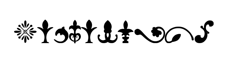 ornaments  Free Fonts Download