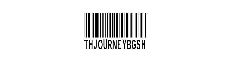 New Barcode Font tfb  Free Fonts Download
