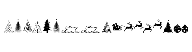 Xmas tfb Christmas  Free Fonts Download