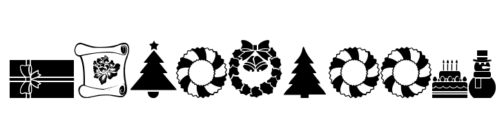 Xmas tfb Christmas  Free Fonts Download