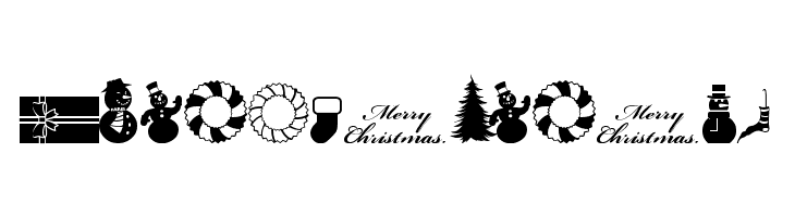 Xmas tfb Christmas  Free Fonts Download
