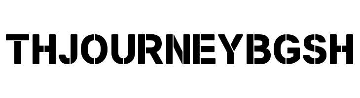 New Stencil tfb  Free Fonts Download