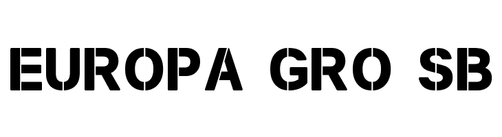 New Stencil tfb  Free Fonts Download