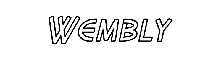 SF Diego Sans Outline Oblique  Free Fonts Download