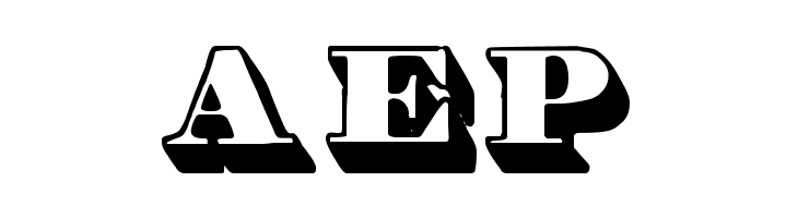 Shadded tfb  Free Fonts Download