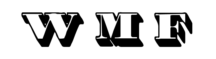 Shadded tfb  Free Fonts Download