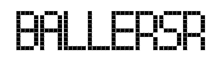 Cross led tfb bold  Free Fonts Download