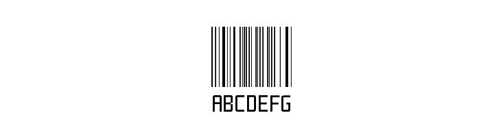 Another barcode font  Free Fonts Download