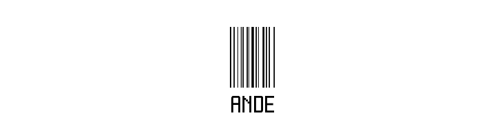 Another barcode font  Free Fonts Download