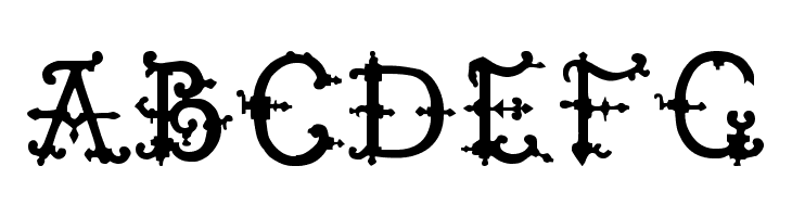 Elizabethan Initials tfb  Free Fonts Download