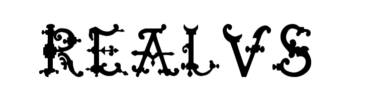 Elizabethan Initials tfb  Free Fonts Download