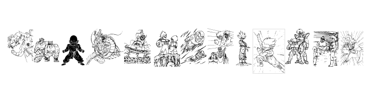 Dragon ball tfb  Free Fonts Download