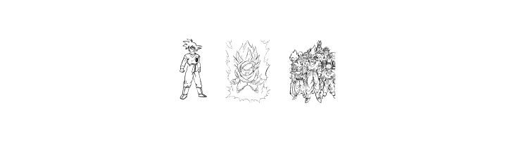 Dragon ball tfb  Free Fonts Download