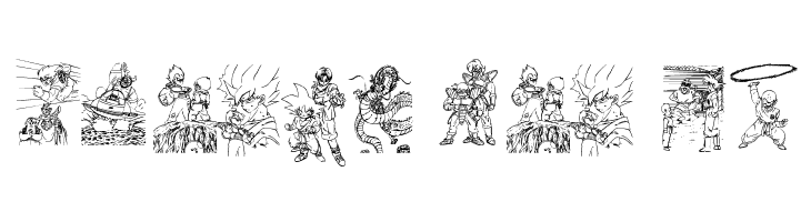 Dragon ball tfb  Free Fonts Download