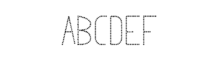 Dowted remix tfb  Free Fonts Download