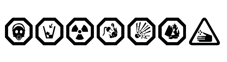 working signs tfb  Free Fonts Download