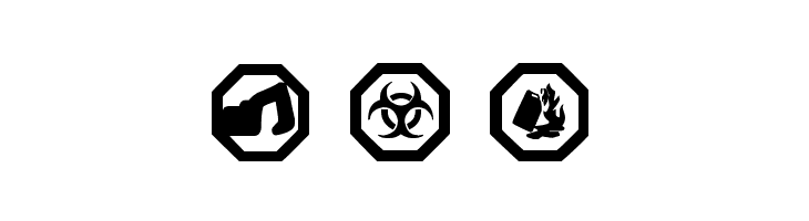 working signs tfb  Free Fonts Download