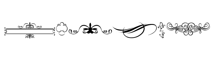 ornaments labels and frames  Free Fonts Download