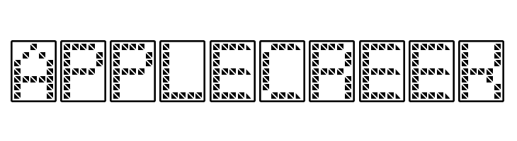 11vator tfb  Free Fonts Download